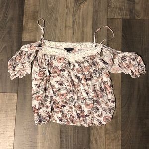 Floral blouse top